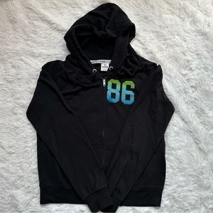 Vintage Vs Pink Zip Up Hoodie